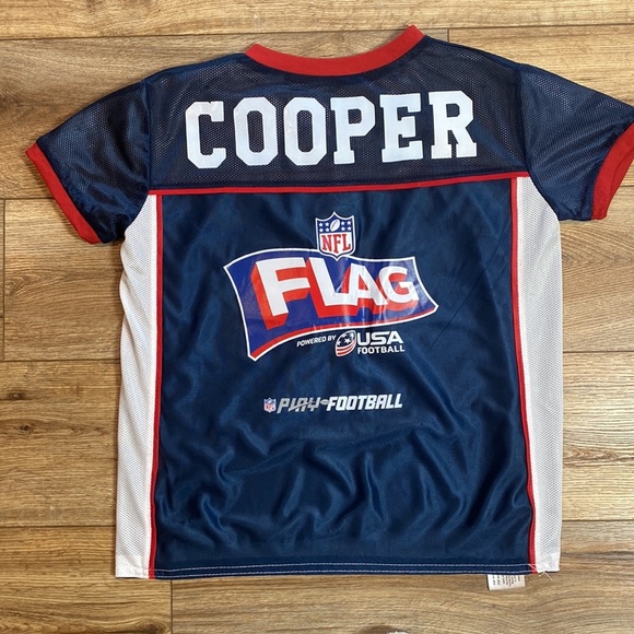 NFL New England Patriots Flag Football Youth Reversible Jersey - Picture 5 of 5